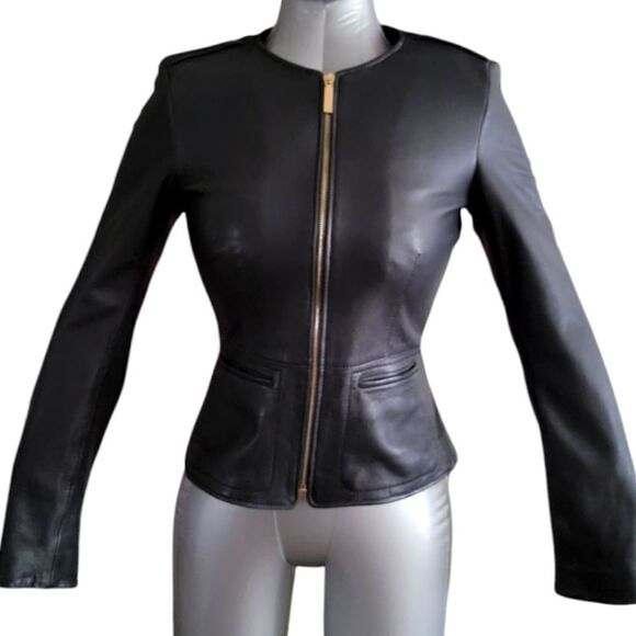 Hugo Boss Jackets & Blazers - HUGO BOSS Leather Jacket